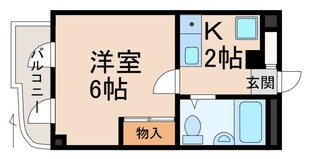 サンビル本町の物件間取画像